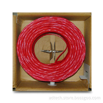 UL Certified Cat6A UTP Solid, 23AWG Red 305m/Box PVC CableNew